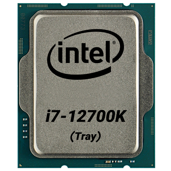 پردازنده مرکزی اینتل سری Core i7-12700K بدون باکس