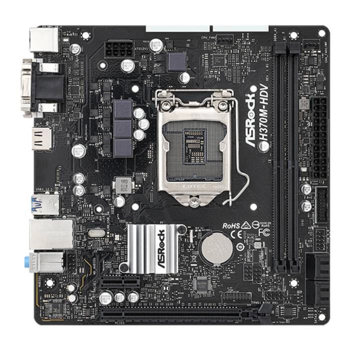 مادربرد ازراک H370M-HDV DDR4