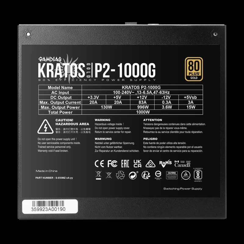 KRATOS P2-1000G